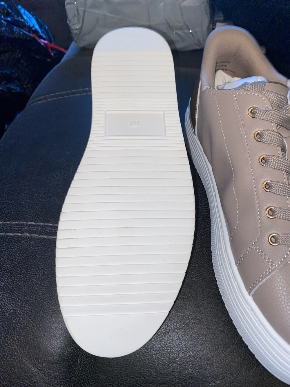 Joy Mangano Sneakers - NIB - TAUPE - Size 11M
